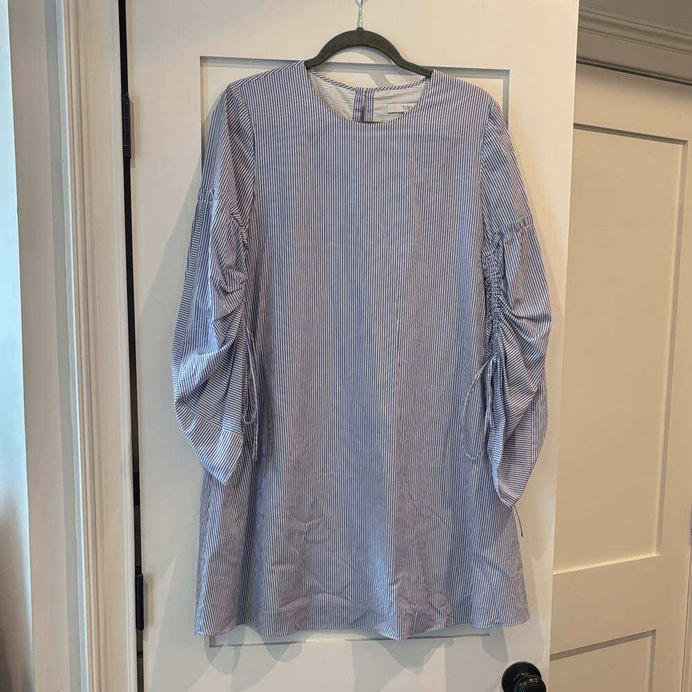 Tibi Light Blue Dress